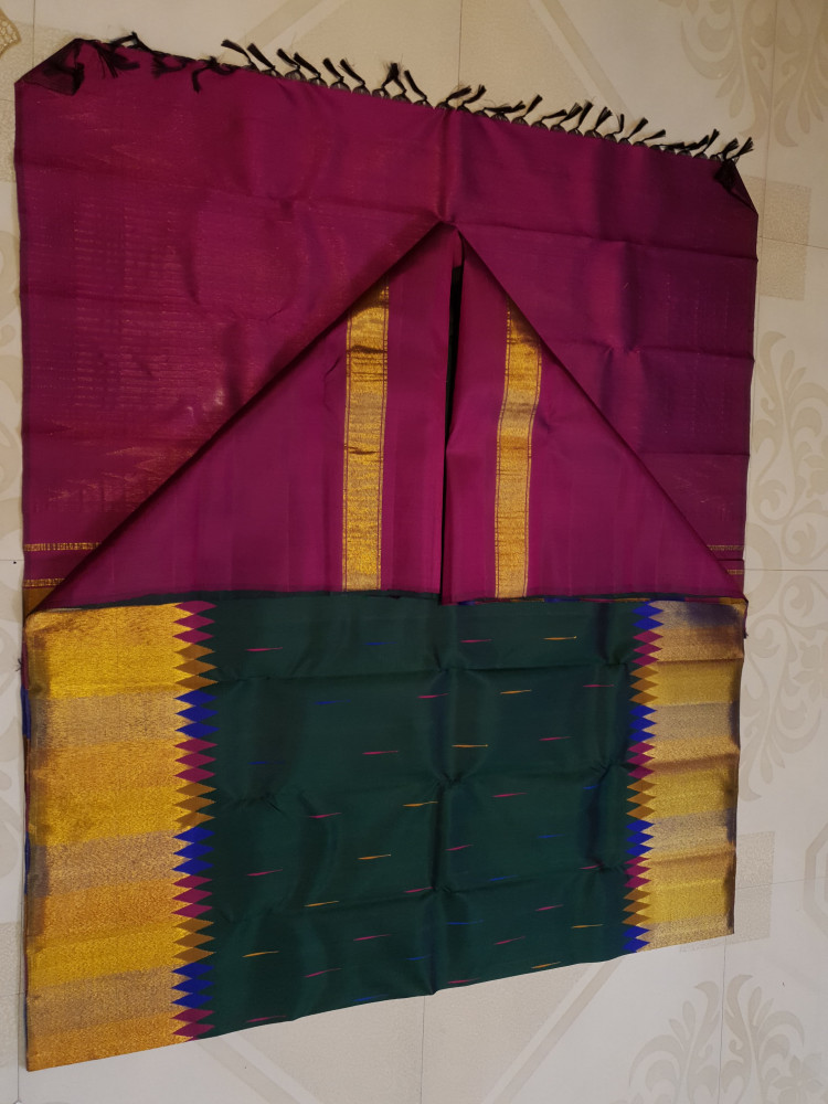Image of Kanchipuram Pure Silk Saree