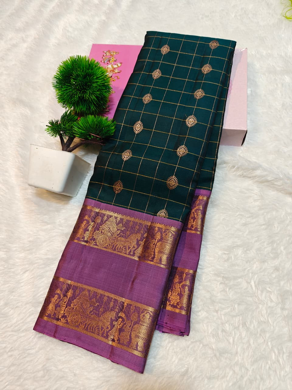 Kanchipuram Pure Silk Saree