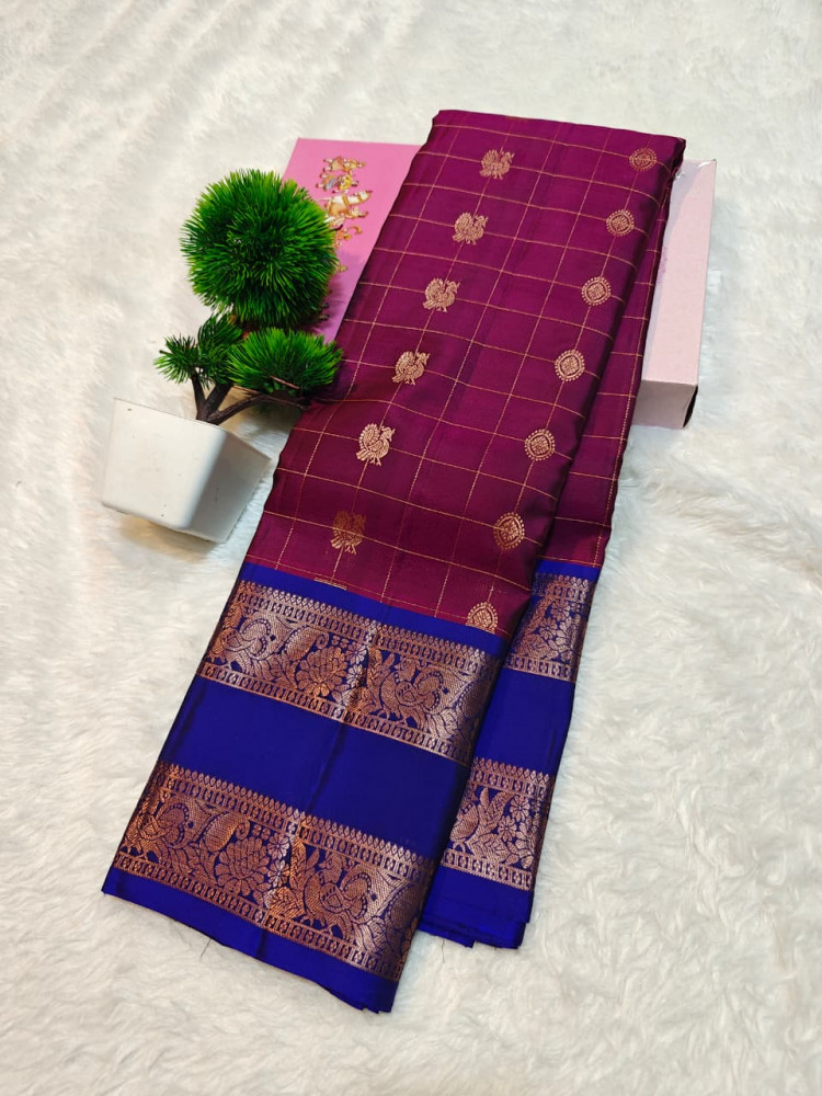 Image of Kanchipuram Pure Silk Saree