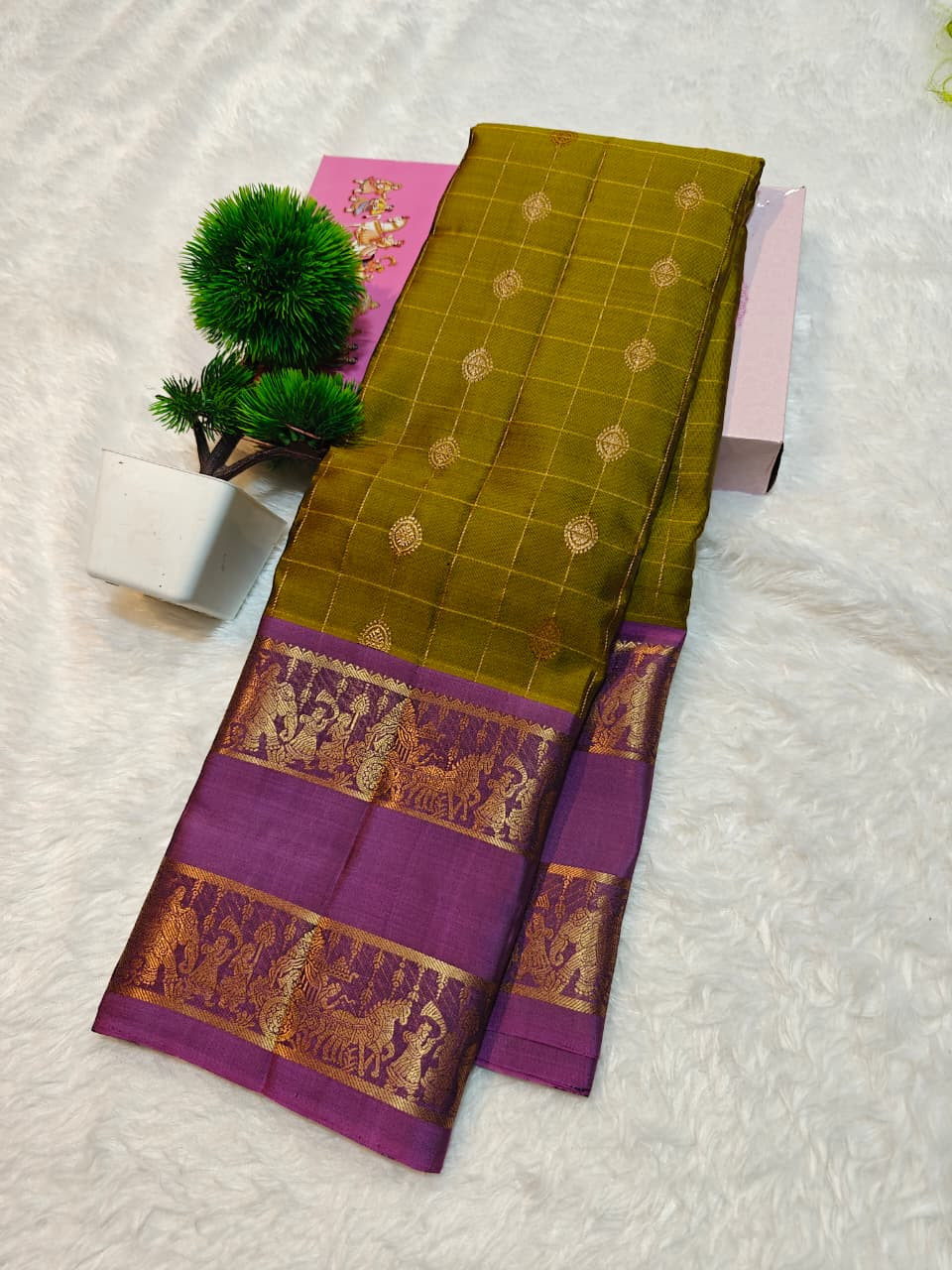 Kanchipuram Pure Silk Saree