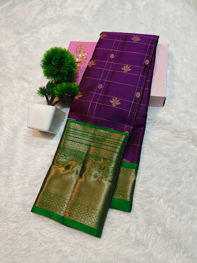 Image of Kanchipuram Pure Silk Saree