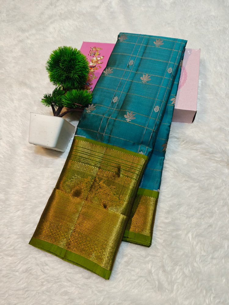 Image of Kanchipuram Pure Silk Saree