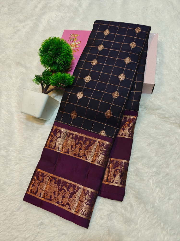 Image of Kanchipuram Pure Silk Saree