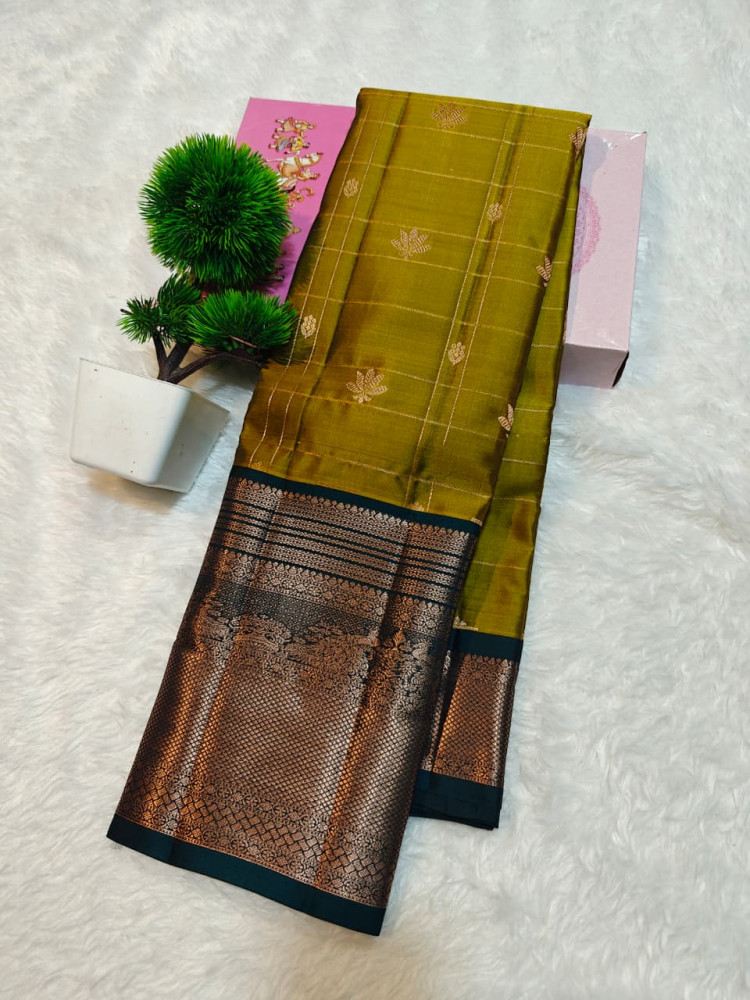 Image of Kanchipuram Pure Silk Saree