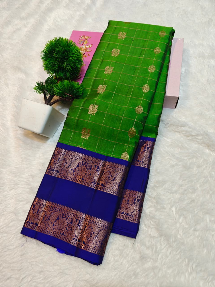 Image of Kanchipuram Pure Silk Saree