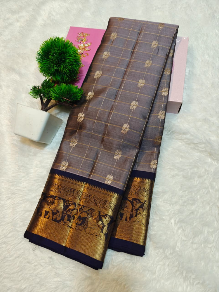 Image of Kanchipuram Pure Silk Saree