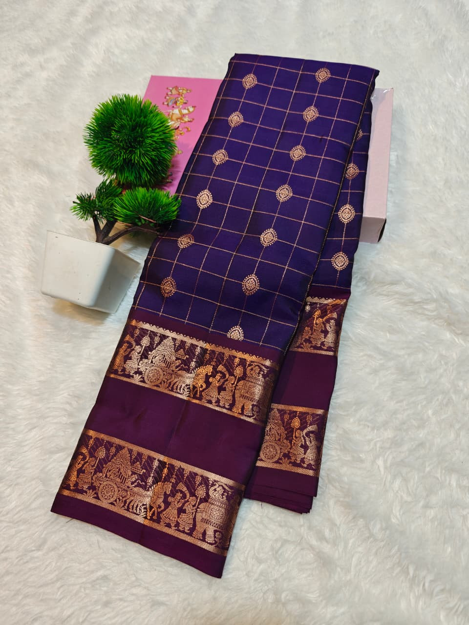Kanchipuram Pure Silk Saree