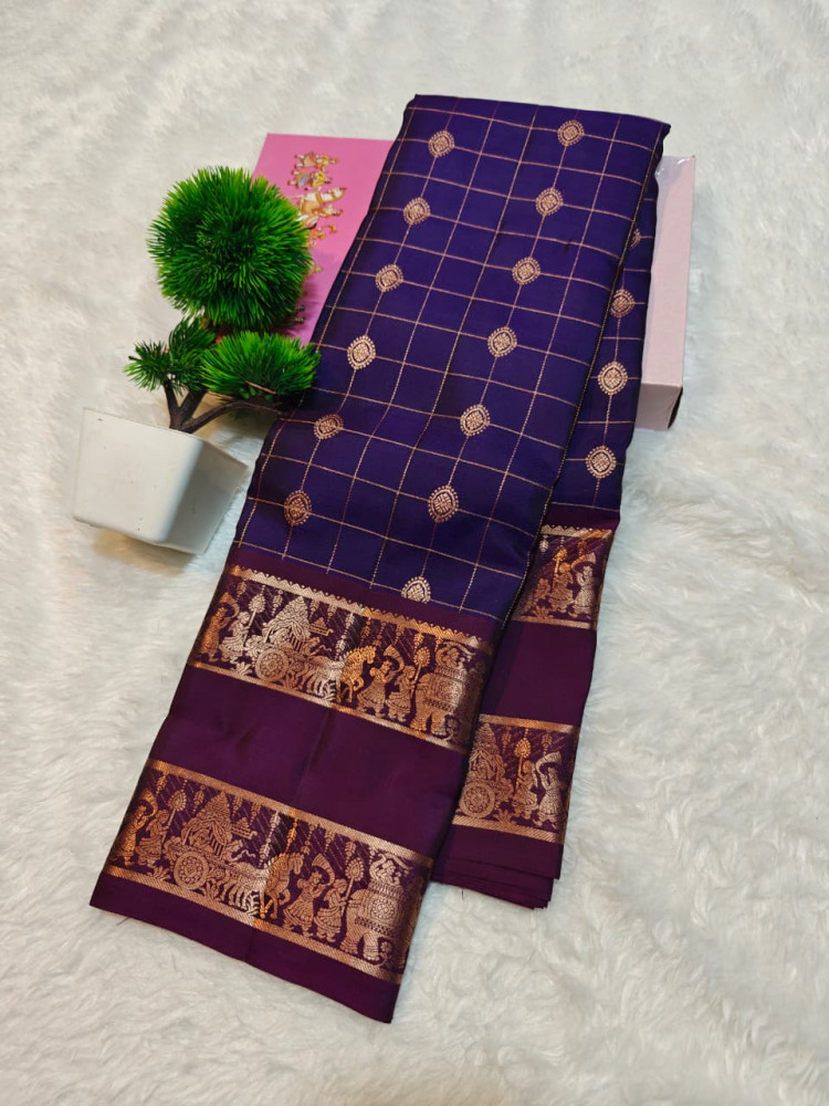 Image of Kanchipuram Pure Silk Saree