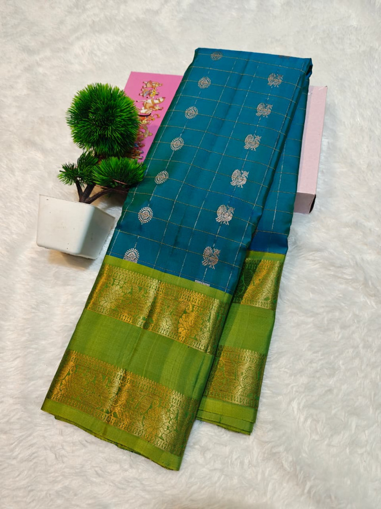 Image of Kanchipuram Pure Silk Saree