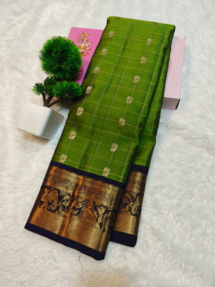 Image of Kanchipuram Pure Silk Saree