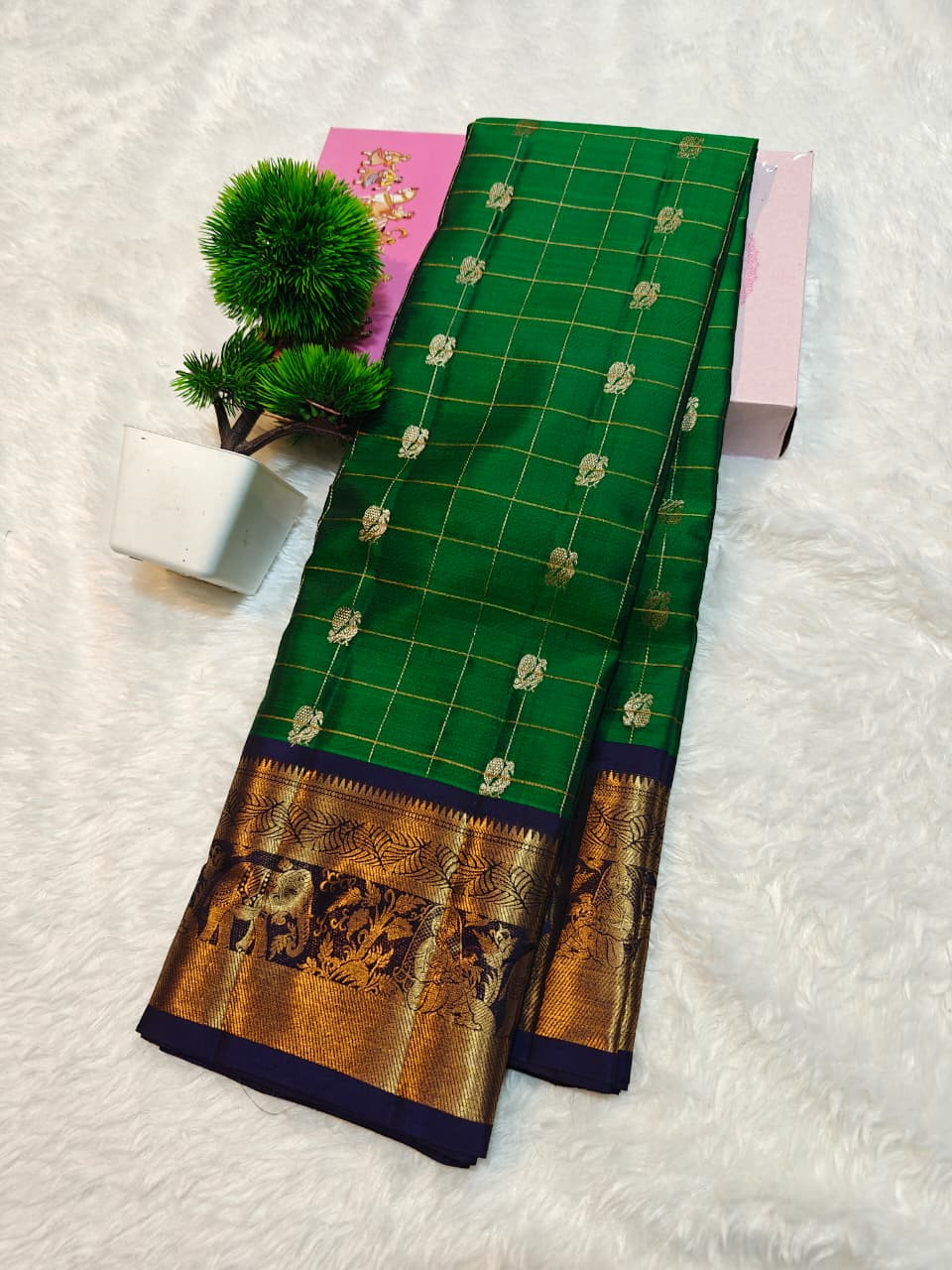 Kanchipuram Pure Silk Saree