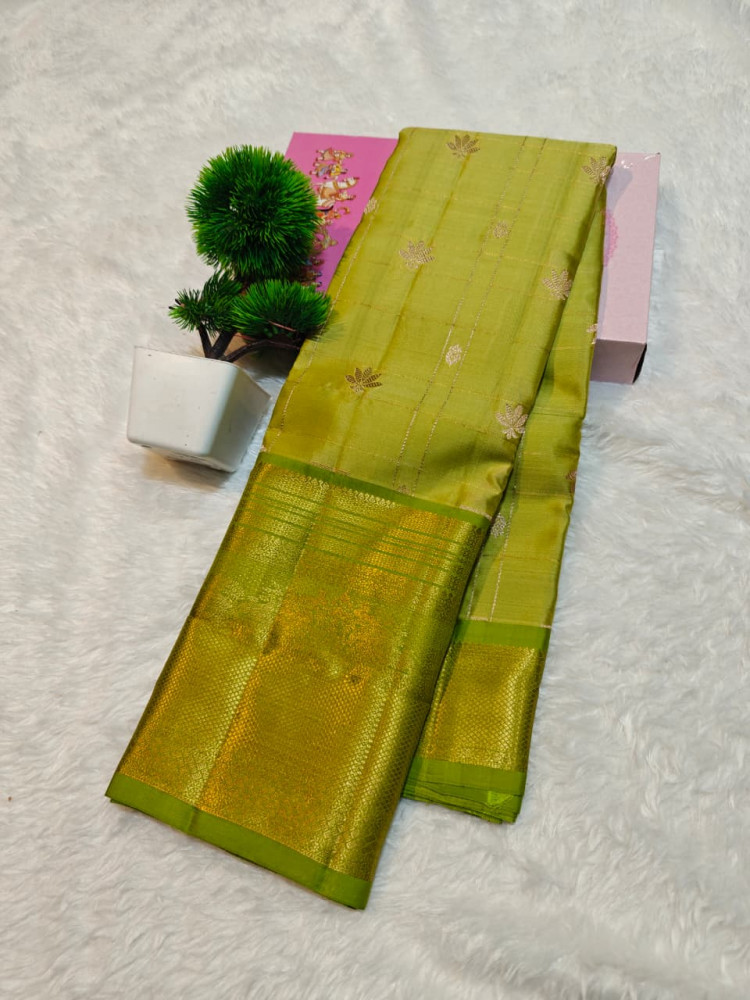 Image of Kanchipuram Pure Silk Saree