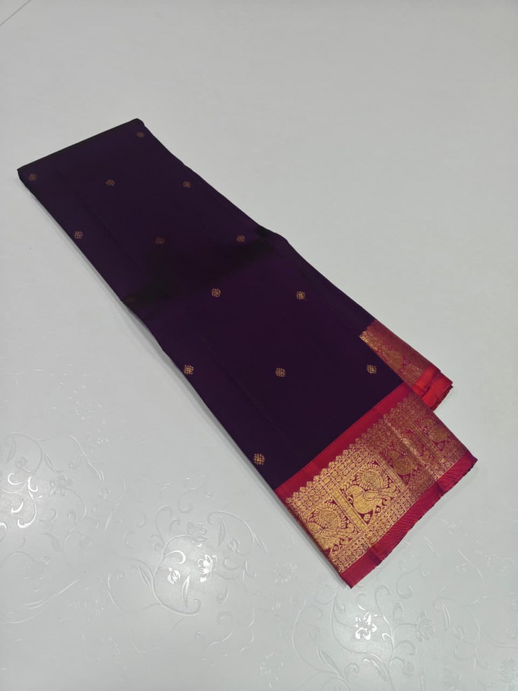 Image of Kanchipuram Pure Silk Saree