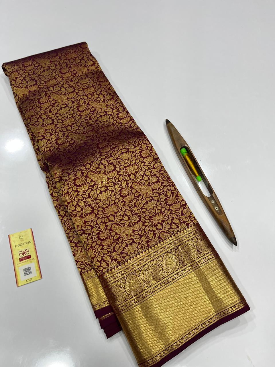 Kanchipuram Pure Silk Saree