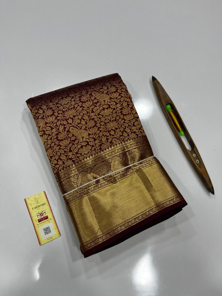 Image of Kanchipuram Pure Silk Saree
