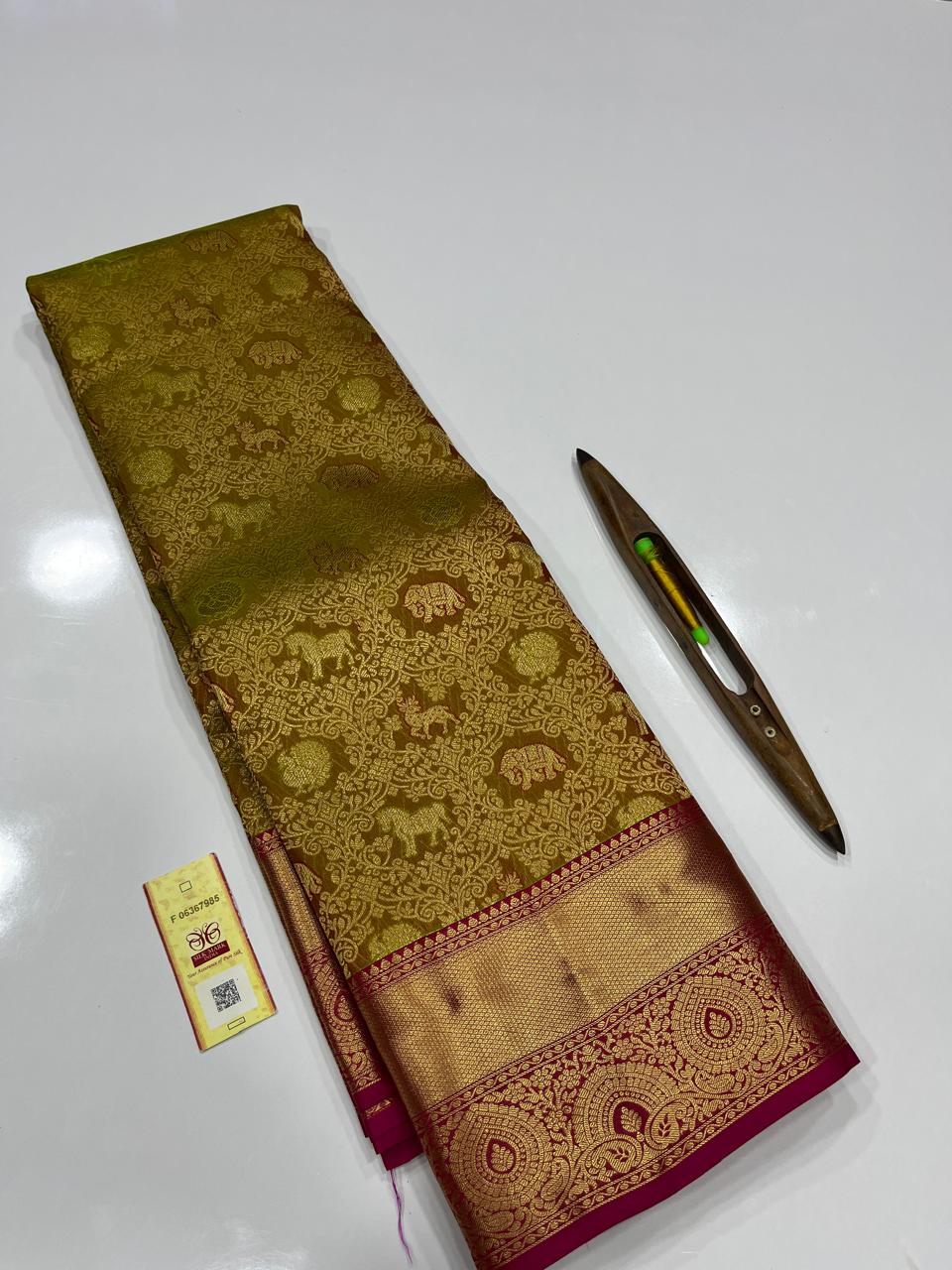 Kanchipuram Pure Silk Saree