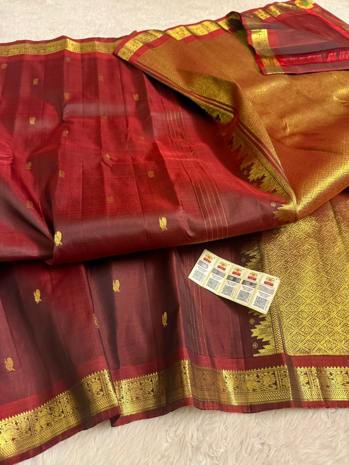 Pure Kanchipuram Silk Saree