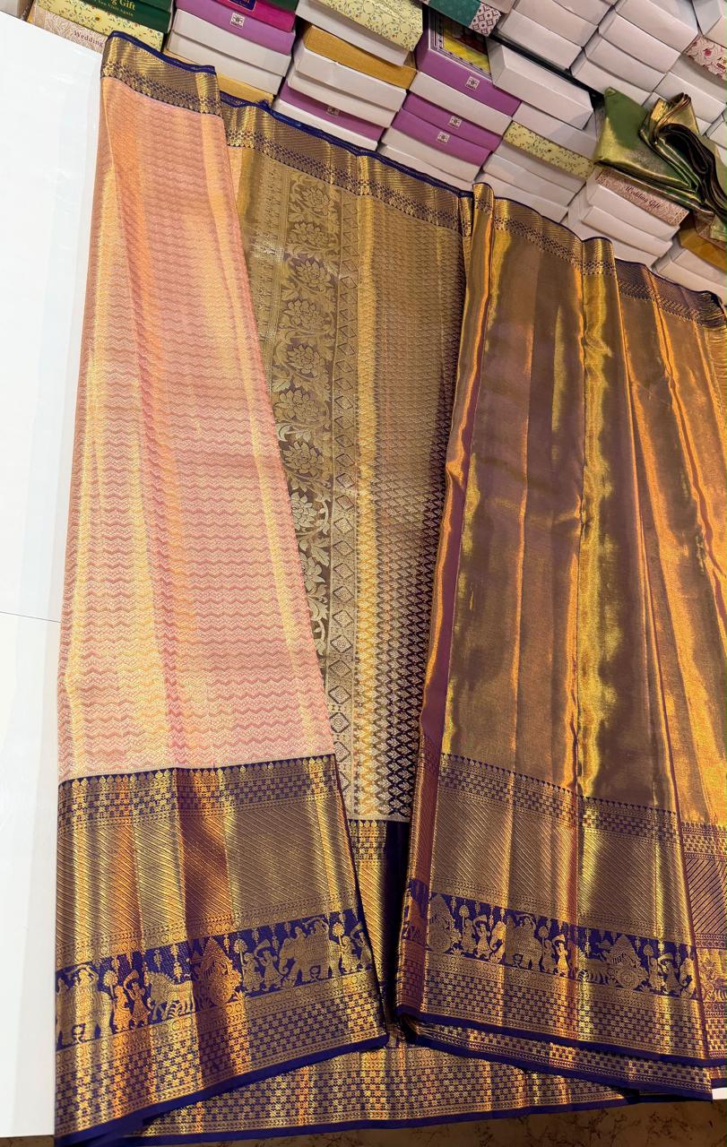 Kanchipuram Pure Tissue Silk Saree