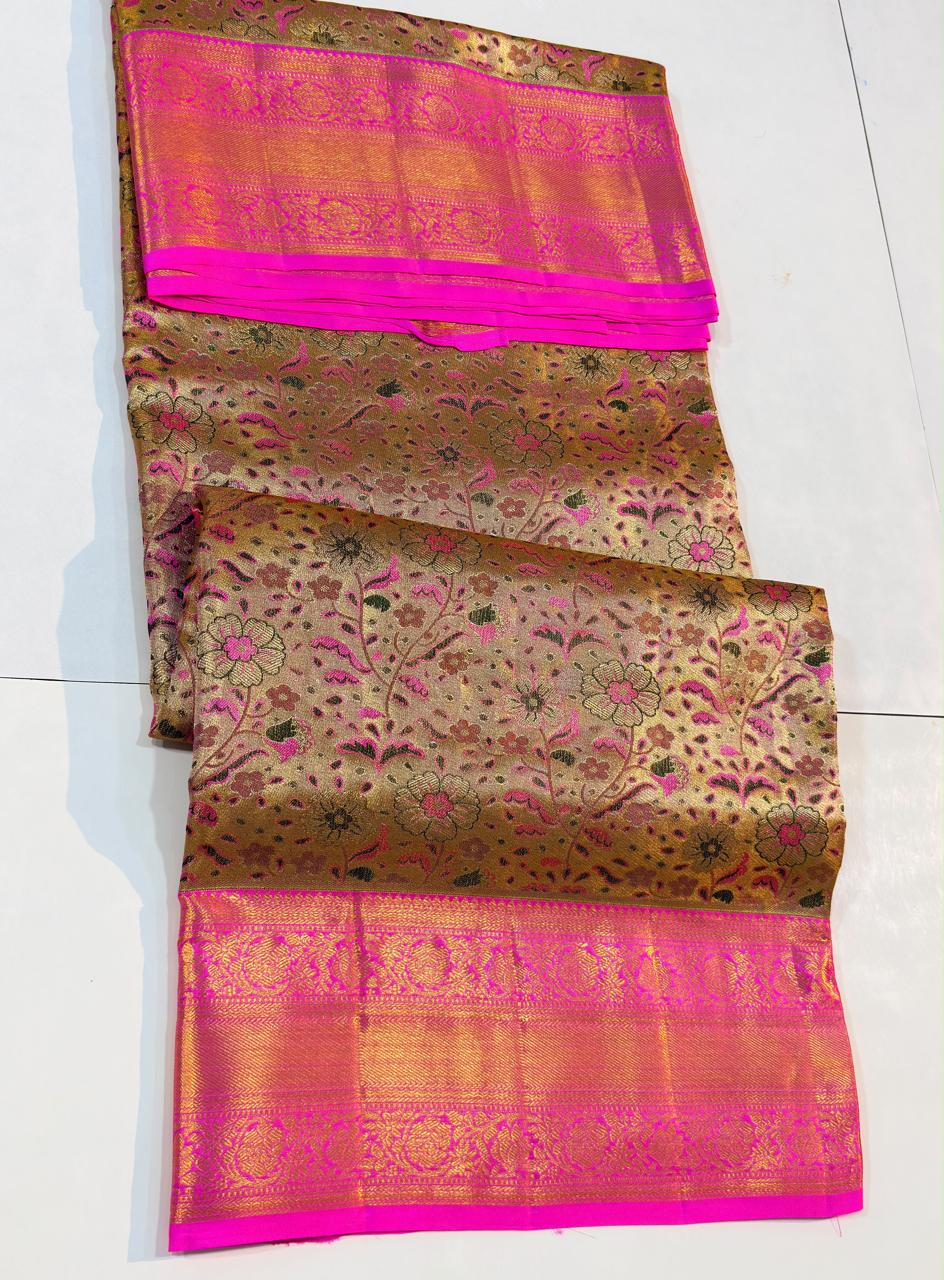 Kanchipuram Pure Tissue Silk Saree
