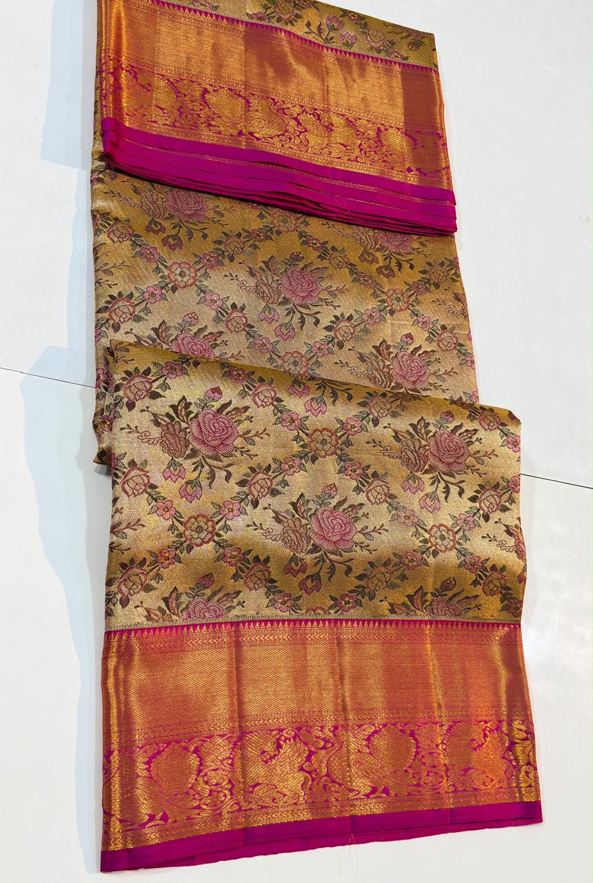 Kanchipuram Pure Tissue Silk Saree