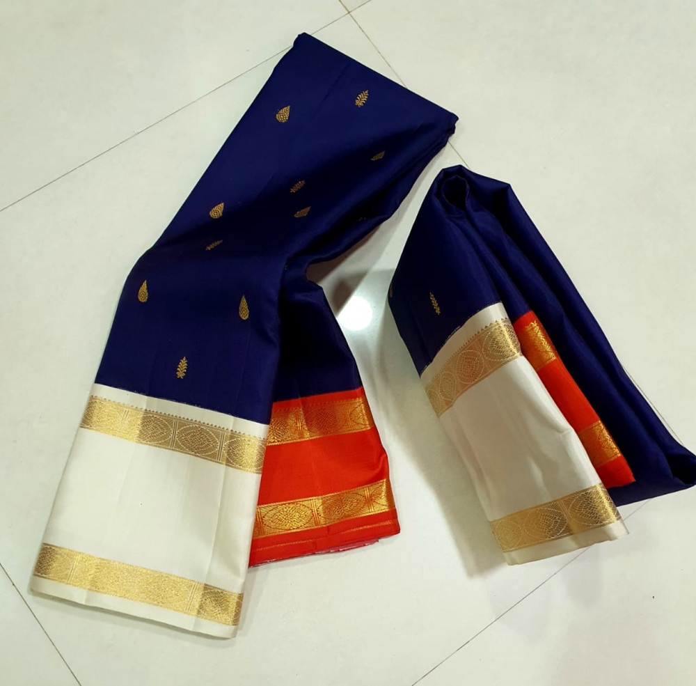 Image of Kanchipuram Pure Silk Saree