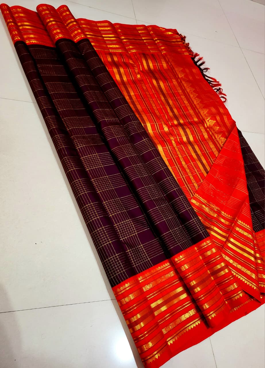 Kanchipuram Pure Silk Handloom Saree
