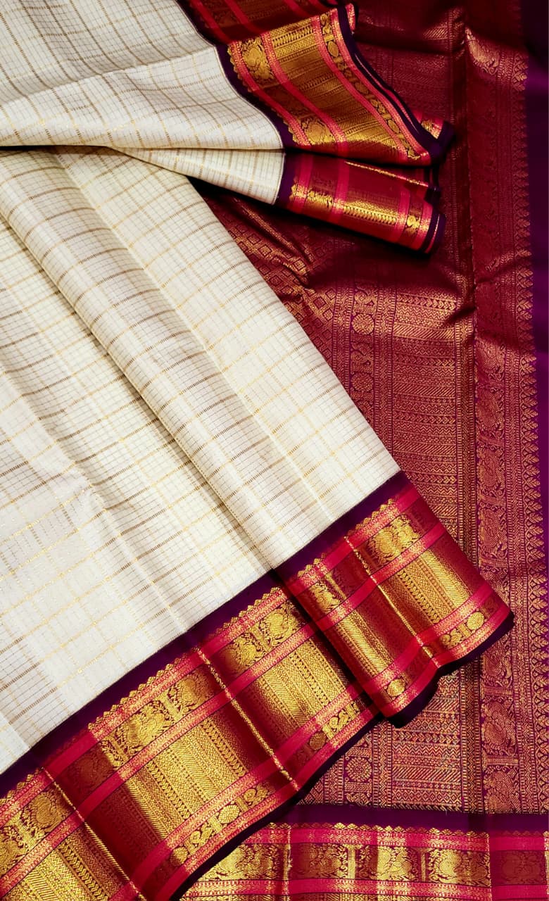 Kanchipuram Pure Silk Handloom Saree