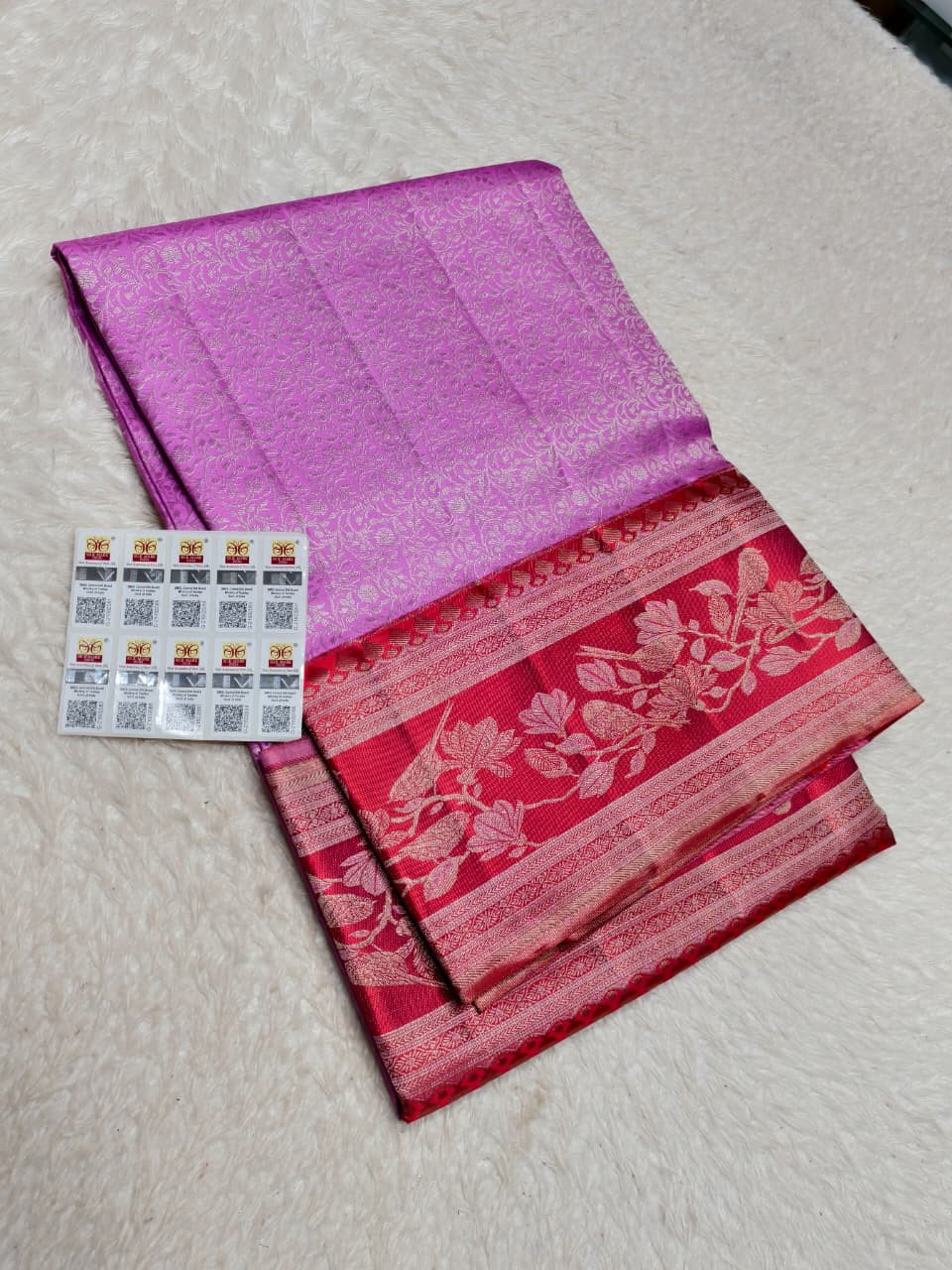 Kanchipuram Pure Silk Tissue Saree
