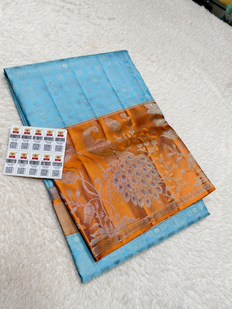 Kanchipuram Pure Silk Tissue Saree