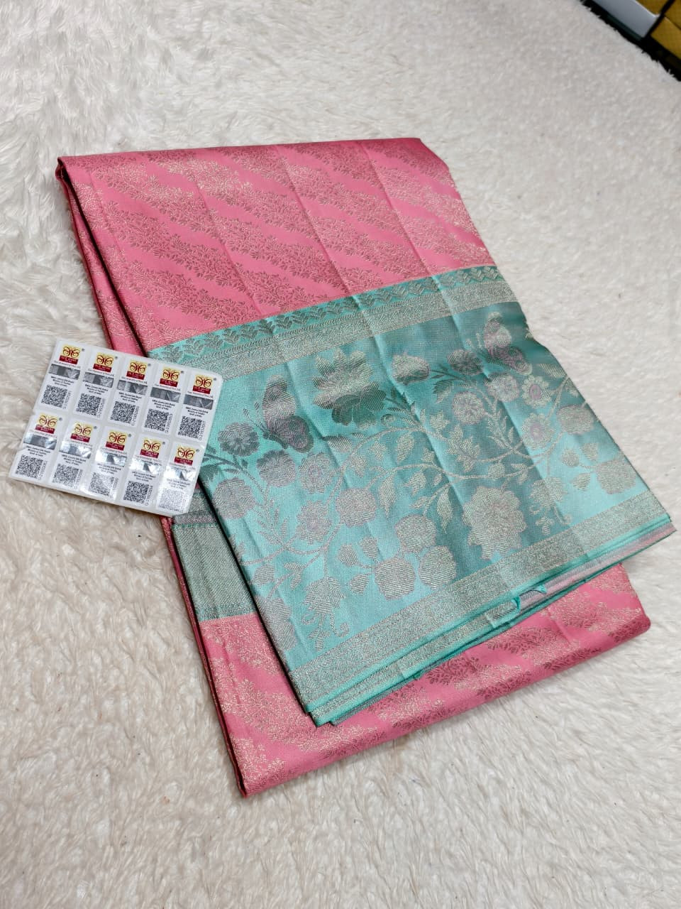 Kanchipuram Pure Silk Tissue Saree