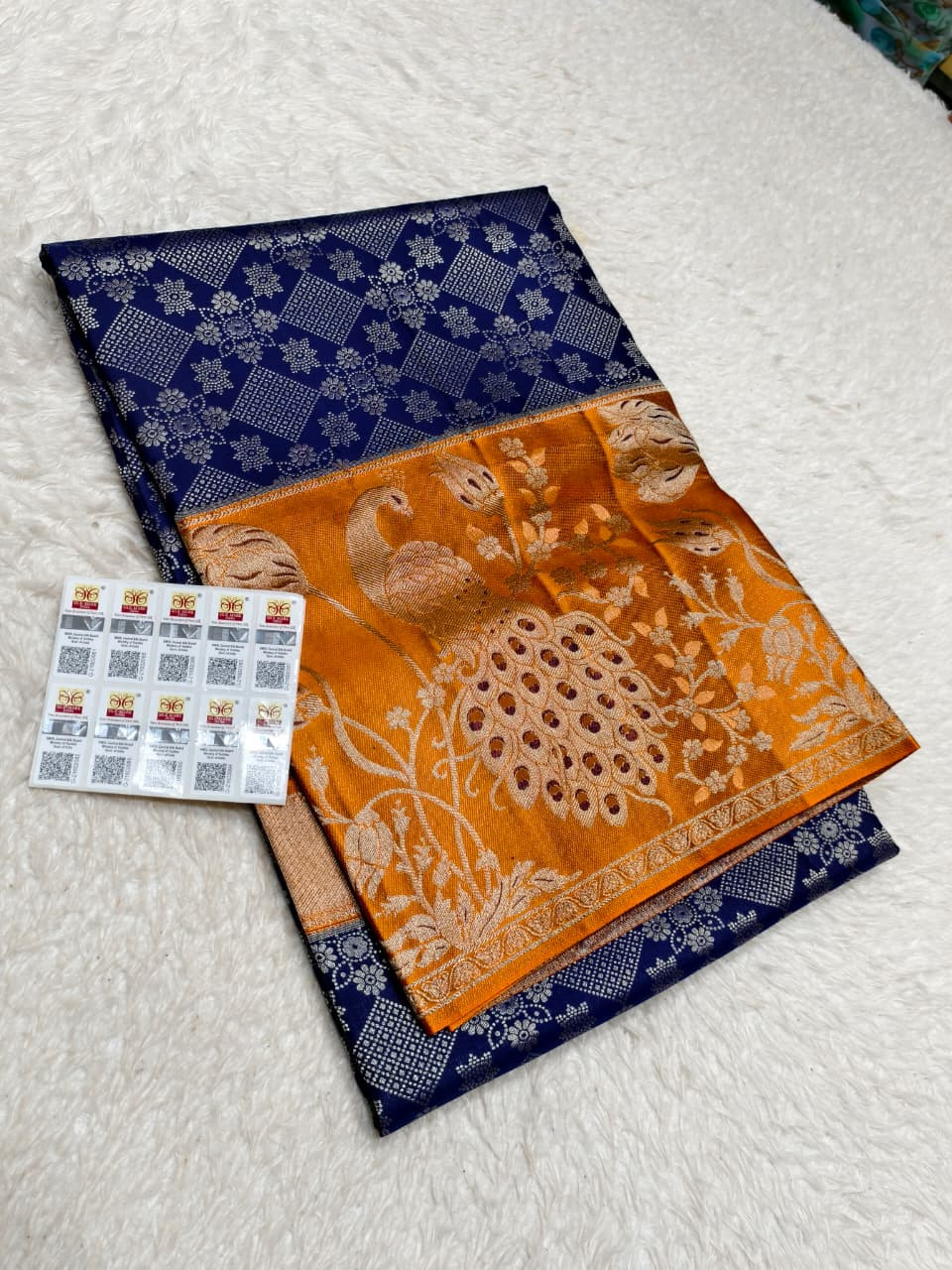 Kanchipuram Pure Silk Tissue Saree