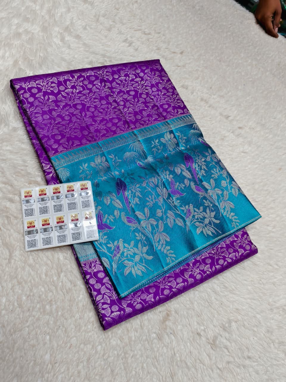 Kanchipuram Pure Silk Tissue Saree