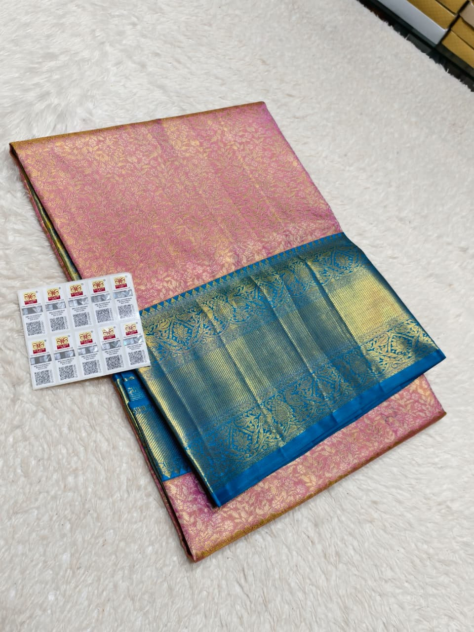 Kanchipuram Pure Silk Tissue Saree
