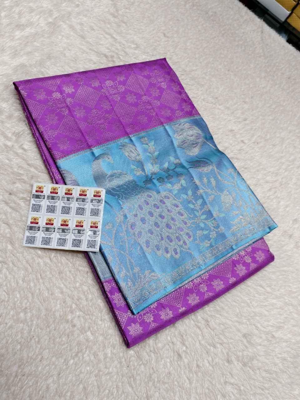 Kanchipuram Pure Silk Tissue Saree