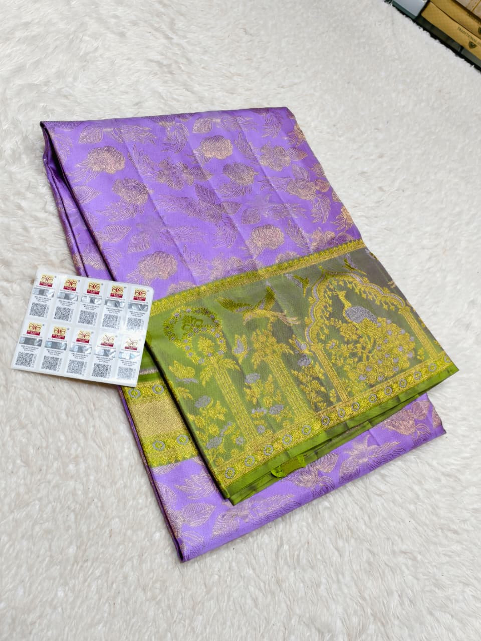 Kanchipuram Pure Silk Tissue Saree