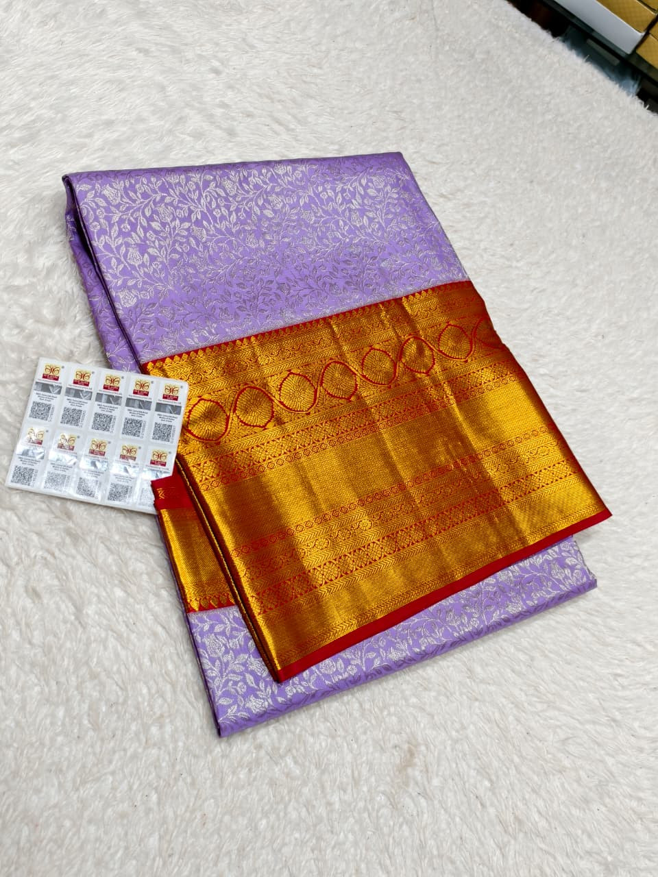 Kanchipuram Pure Silk Tissue Saree