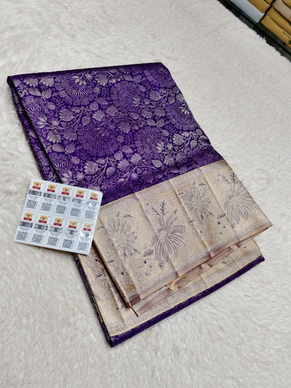 Kanchipuram Pure Silk Tissue Saree