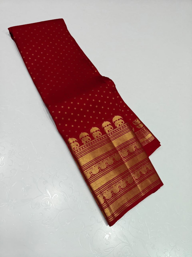 Image of Kanchipuram Pure Silk Saree