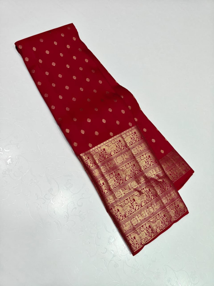 Image of Kanchipuram Pure Silk Saree