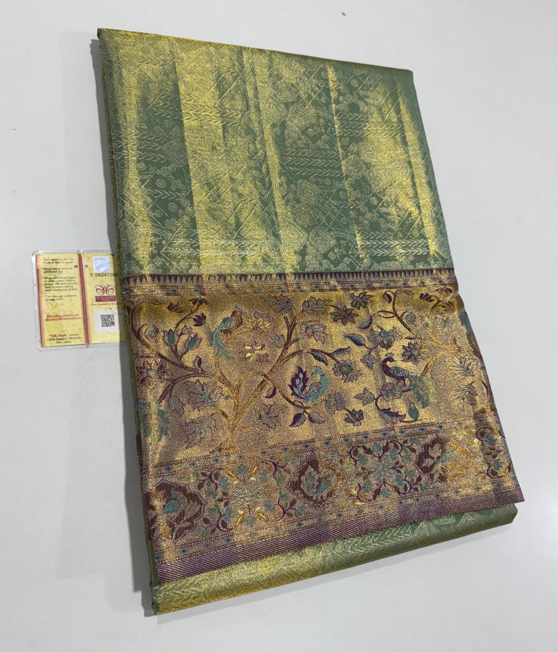 Kanchipuram Pure Tissue Saree