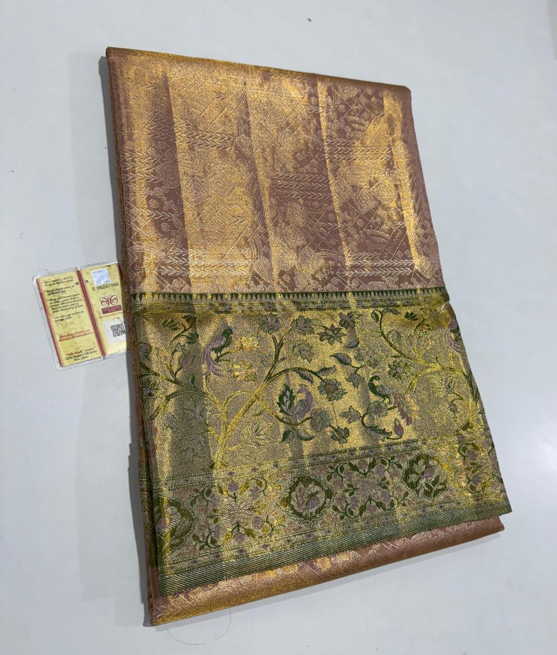 Kanchipuram Pure Tissue Saree