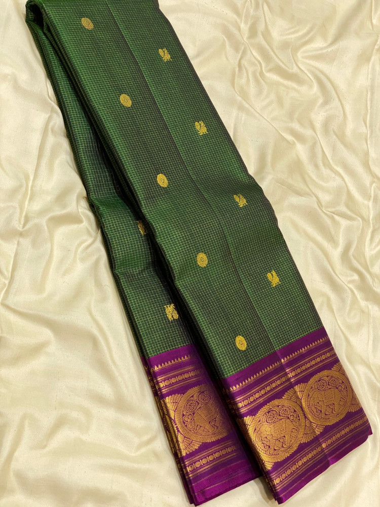 Image of Pure Kanchipuram Silk Saree