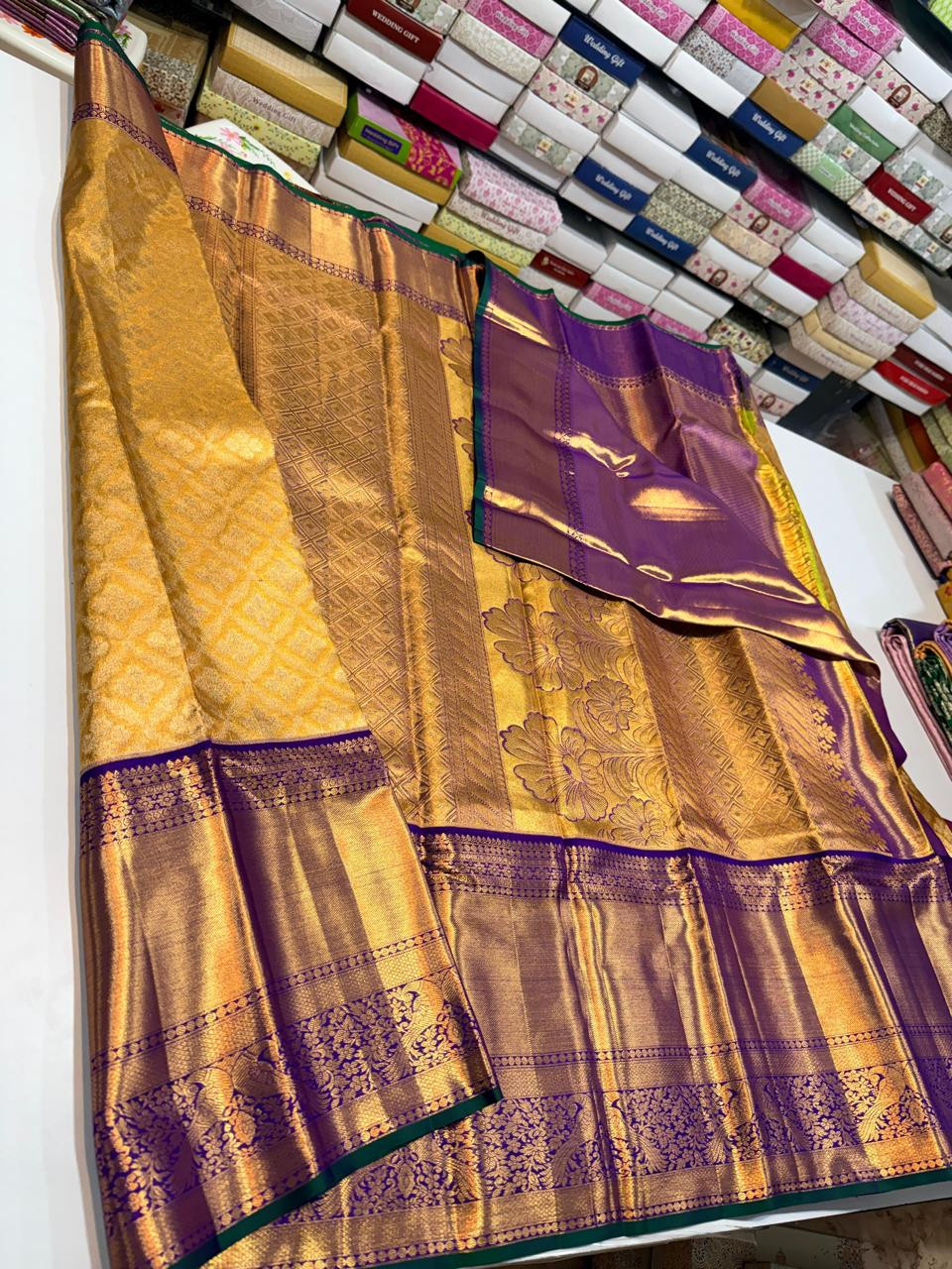 Kanchipuram Pure Tissue Saree