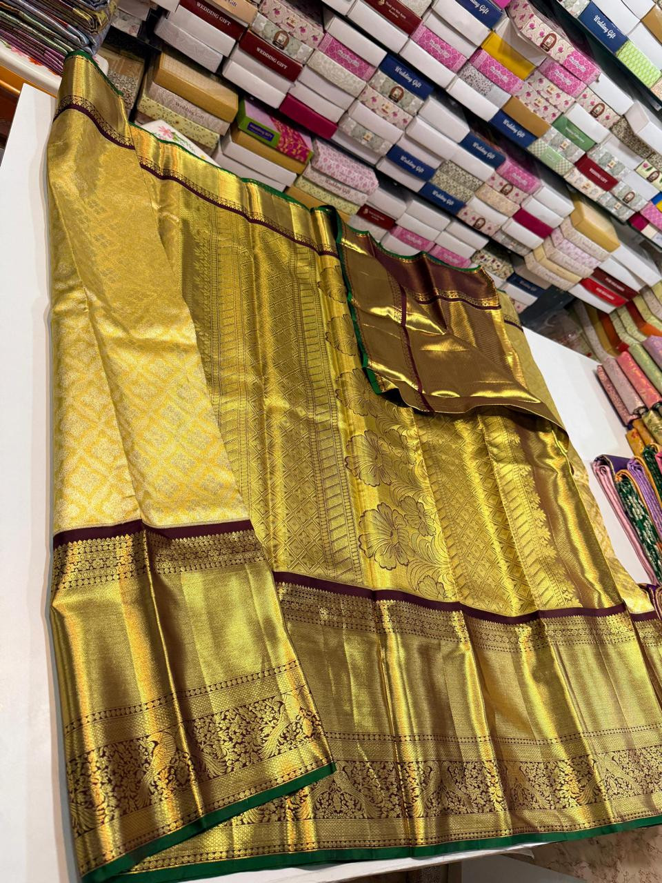 Kanchipuram Pure Tissue Saree