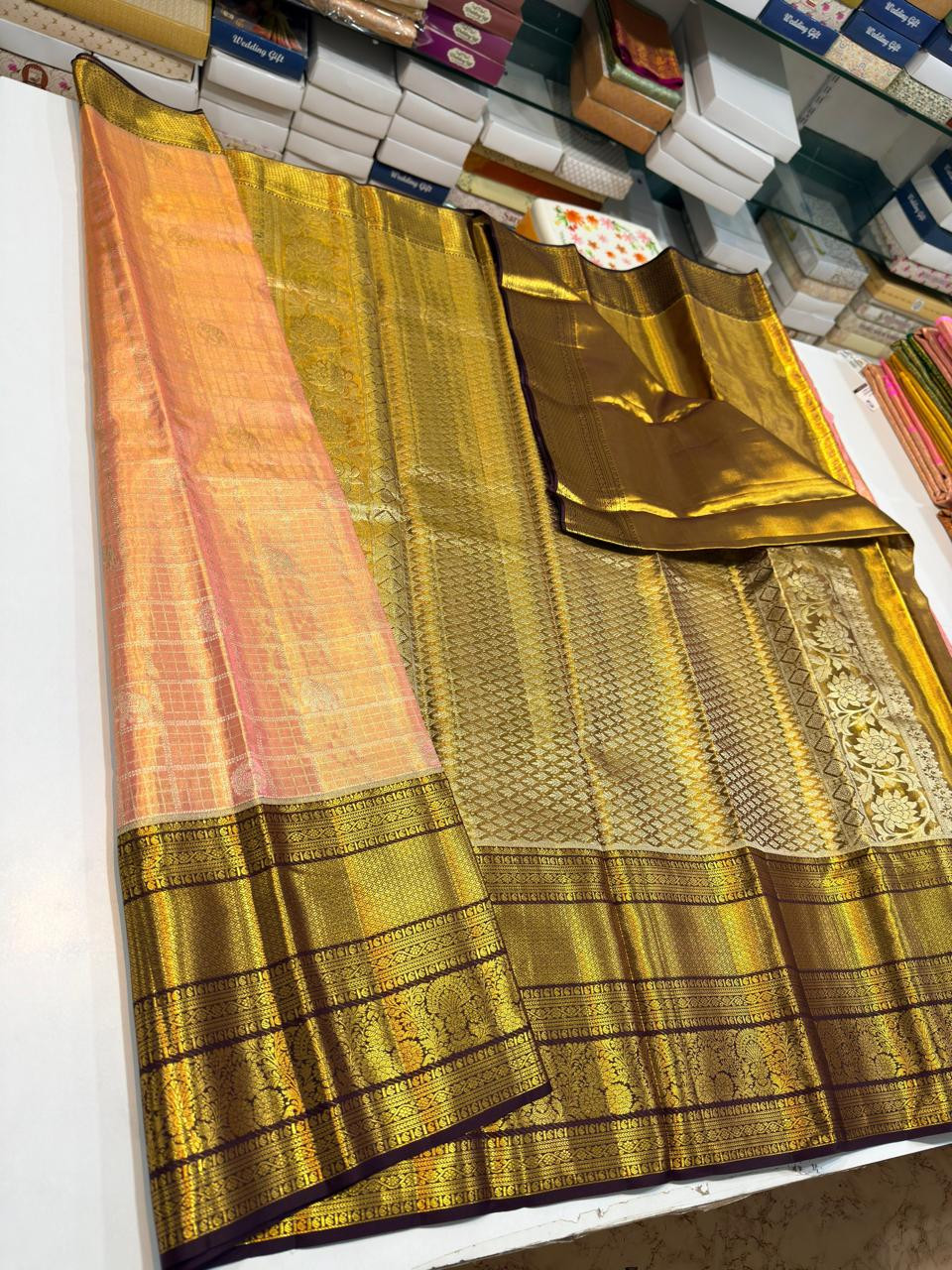 Kanchipuram Pure Tissue Saree