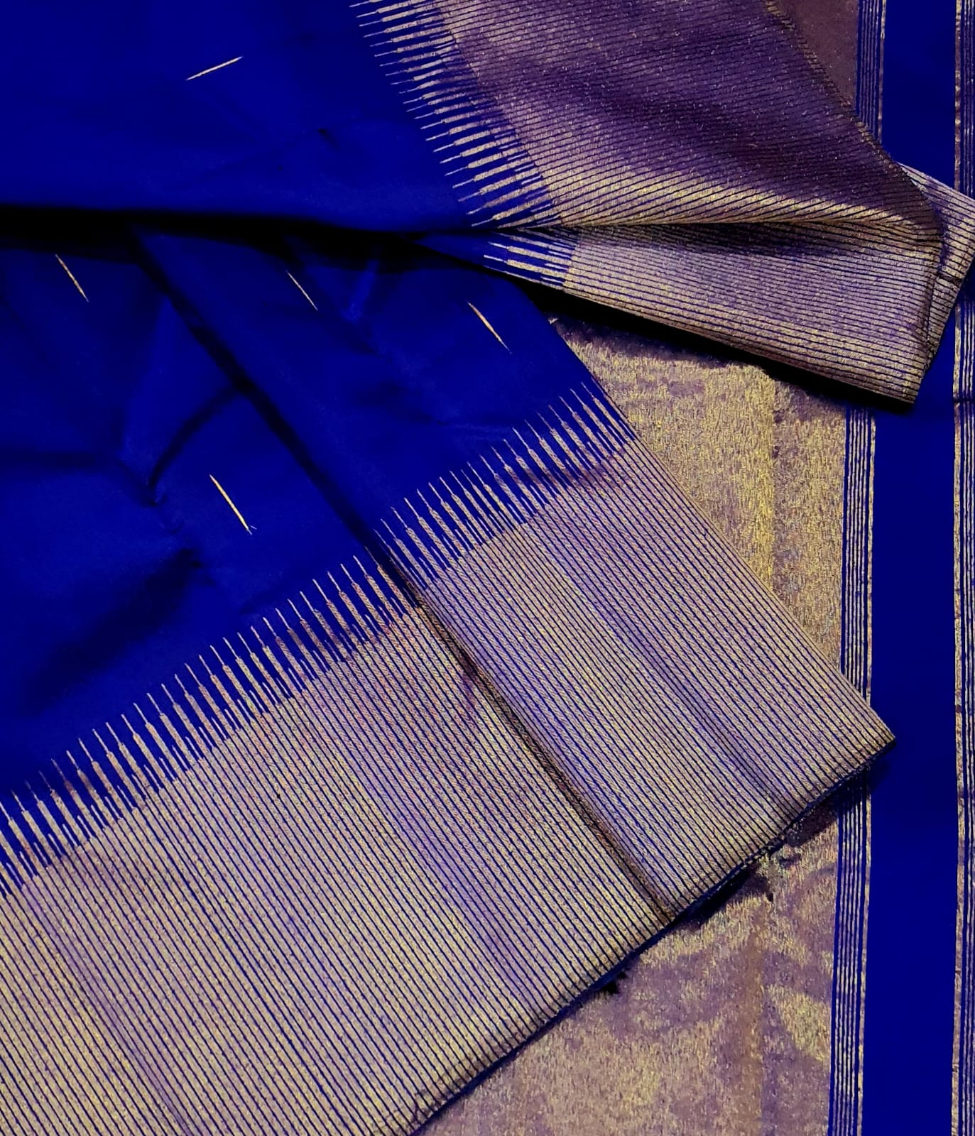 Kanchipuram Full Koravai Pure Silk Saree