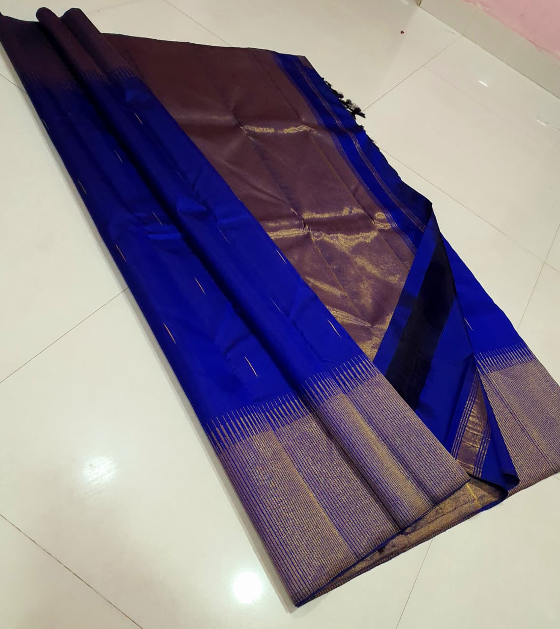 Kanchipuram Full Koravai Pure Silk Saree