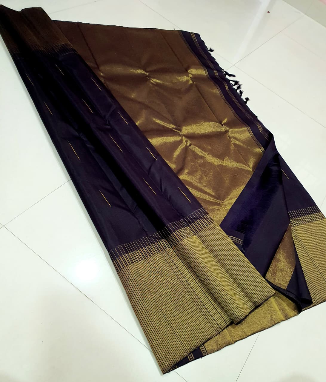 Kanchipuram Full Koravai Pure Silk Saree