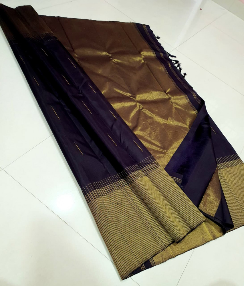 Image of Kanchipuram Full Koravai Pure Silk Saree