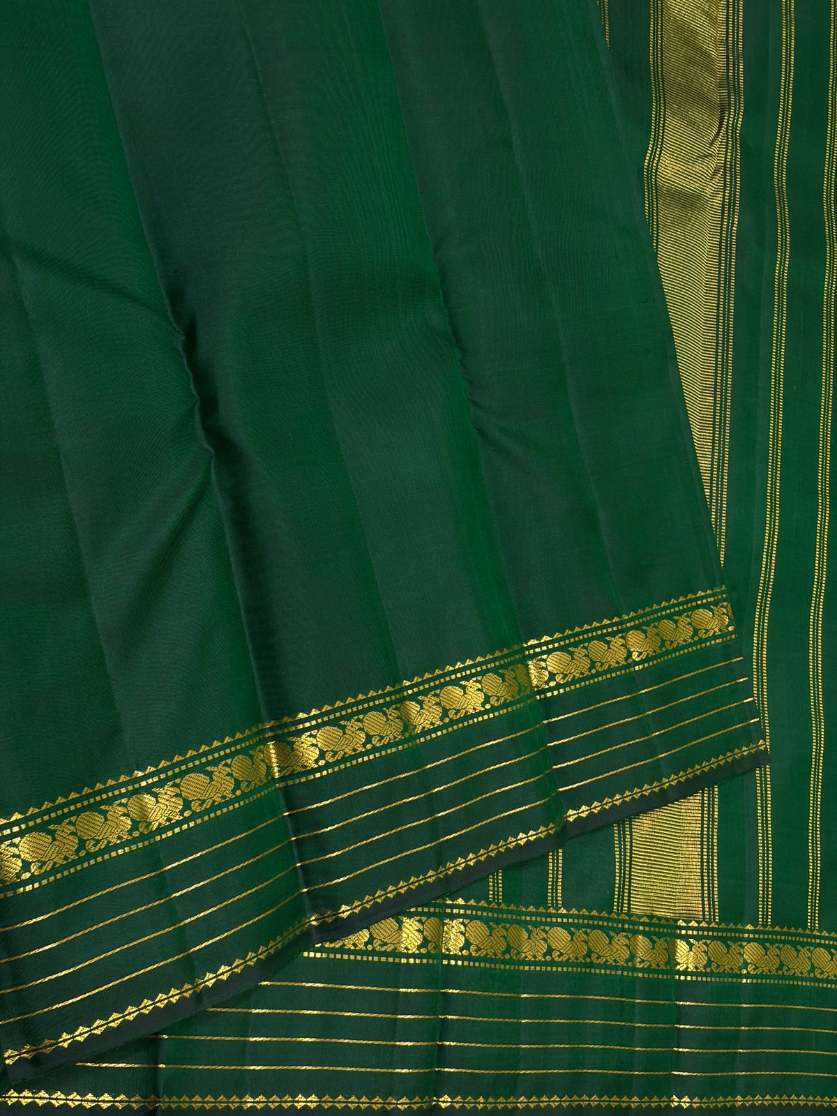 Kanchipuram Pure Silk Traditional Border Saree